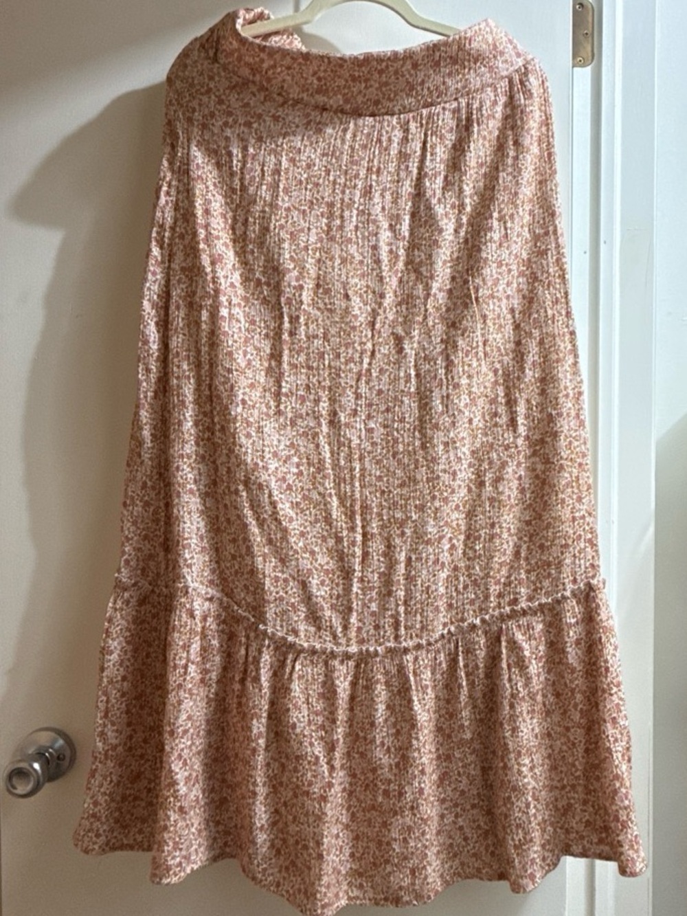 Wonderly Pink Floral Maxi Skirt